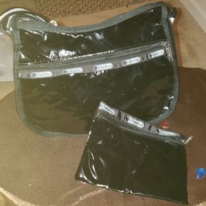 LeSport Sac  handbag with cosemtic bag